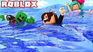 NO TOQUES EL AGUA en ROBLOX O MUERE🌊😵 [upl. by Keverian687]