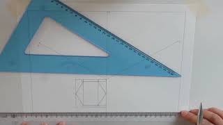 Piramide base esagonale assonometria isometrica [upl. by Blanch]