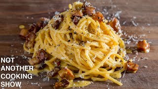 PERFECT SPAGHETTI CARBONARAthe easy way [upl. by Casia]