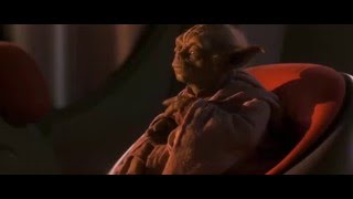 Master Yoda Quote FEAR  Star Wars I  The Phantom Menace 1999 [upl. by Yud]