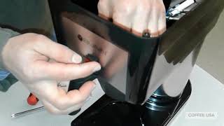 Changing a Bunn Home Warmer Switch 1 [upl. by Amlas]