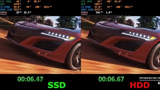 Forza Horizon 4 SSD VS HDD [upl. by Eelytsirk]