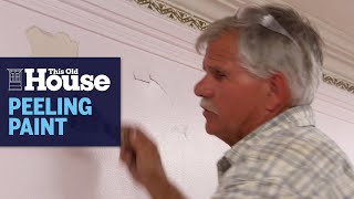 How to Remove Peeling Paint  This Old House [upl. by Miner]