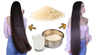 APLICATE AGUA DE ARROZ EN EL CABELLO POR 5 DÍAS RESULTADOS INCREÍBLES😱 [upl. by Eseilenna731]