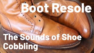 The Sounds of Shoe Cobbling  Unintentional ASMR [upl. by Crellen363]