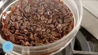 How to Temper Chocolate with Martha Stewart [upl. by Janessa]