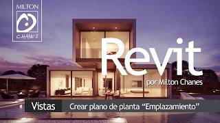 Revit Crear una vista de emplazamiento [upl. by Sivrup129]