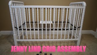 DaVinci Jenny Lind 3in1 Convertible Crib Assembly Video [upl. by Birchard919]