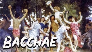 The Bacchae The Female Followers of Dionysus  Mythology Dictionary  See U in History [upl. by Reivad307]