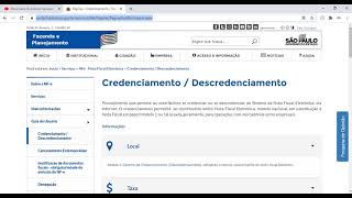 Credenciamento SEFAZSP  Erro no Usuário e Senha Informativo [upl. by Novelia]