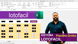 Sistema LotoFácil no Excel [upl. by Baelbeer]