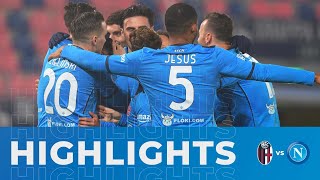 HIGHLIGHTS  Bologna  Napoli 02  Serie A  22ª giornata [upl. by Marilyn47]