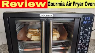 Gourmia Digital French Door Air Fryer Oven Review [upl. by Eceerahs]