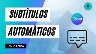 Subtitulos automaticos en Canva SIN programas [upl. by Ahselef]