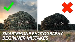 Top 10 Smartphone Photography Beginner Mistakes [upl. by Dennett]