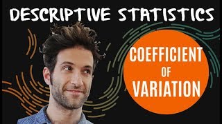 What is the Coefficient Of Variation  examples [upl. by Lavinie]