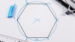 How to draw a hexagon [upl. by Haduj698]