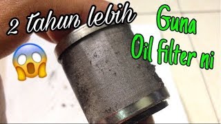 Oil Filter BESI  LC135  Perkongsian Ilmu [upl. by Rene]