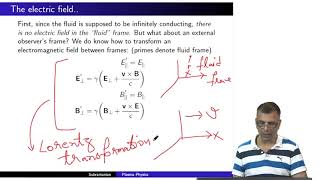 mod09lec48  Magnetohydrodynamics MHD  The induction equation [upl. by Terriss278]