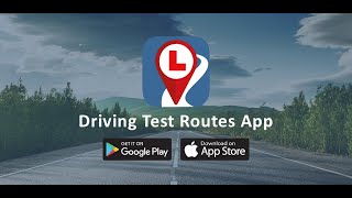 Driving Test Routes App  How it Works [upl. by Repinuj755]