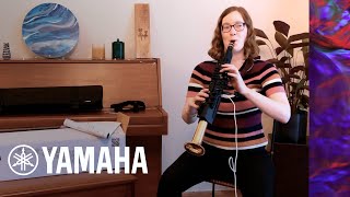 Yamaha YDS150 Digital Saxophone  Unboxing with Erin Royer [upl. by Nangem]