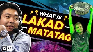 What is Lakad Matatag The Filipino Meme that Helped OG Win The International [upl. by Akirdnwahs21]