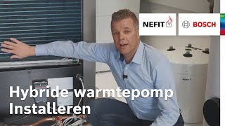 Hybride warmtepompinstallatie Installeren [upl. by Kristofor]