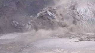 Volcano in Iceland  flash flood from Eyjafjallajökull glacier [upl. by Auka969]