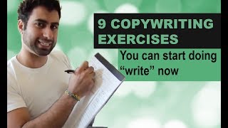 9 Copywriting Exercises you can start doing “write” now [upl. by Fortuna]