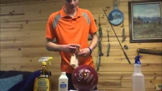 How To Clean Bowling Ball At Home [upl. by Nosyaj959]