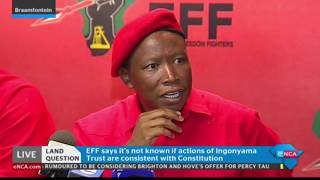 Malema on land expropriation [upl. by Ybbob]