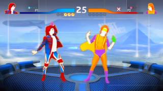 BATTLE Moves Like Jagger VS Never Gonna Give You Up both routines [upl. by Ahterahs]