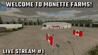 MONETTE FARMS  Map Tour  Farming Simulator 22 [upl. by Esilegna]