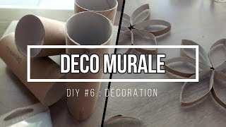 6 DIY  Décoration Murale en ROULEAU DE PAPIER TOILETTE [upl. by Jauch]