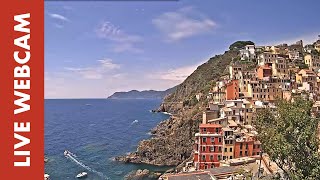 Webcam Live Riomaggiore SP  Cinque Terre [upl. by Irallih102]