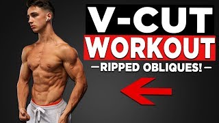 5min VCut Abs Workout For Legendary Obliques [upl. by Maillij]