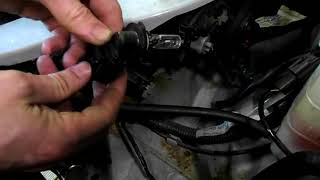 Mazda MX5 Low Dipped Beam Headlight Bulb Change [upl. by Aitselec]