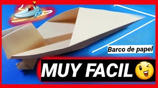 ✅como Hacer BARQUITOS de PAPEL Que Flote en el AGUA 🚢 Paso a Paso FACILES Origami 3 [upl. by Doubler422]