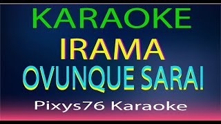 Irama  Ovunque sarai Karaoke Sanremo 2022 [upl. by Nitsyrc792]