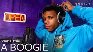 A Boogie Wit da Hoodie quotMe and My Guitarquot Live Performance  Open Mic [upl. by Esylla]