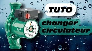 TUTO comment changer un circulateur de chauffage how to change circulator HD [upl. by Atekahs]