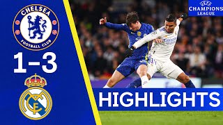 Chelsea 13 Real Madrid  Champions League Highlights [upl. by Gary383]