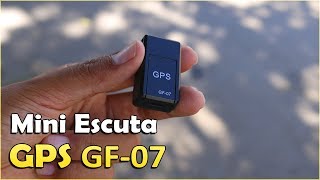 MINI RASTREADOR GPS GF07 O QUE EU ACHEI É BOM [upl. by Mandy]