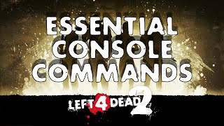 Left 4 Dead 2  Essential Console Commands [upl. by Nhepets]