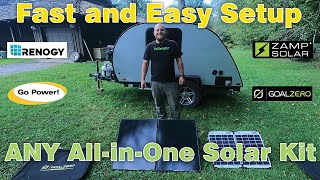 The Easiest Solar Install  Solar Kits for RVs [upl. by Iahc]