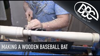 Making a Wood Baseball Bat [upl. by Deach]