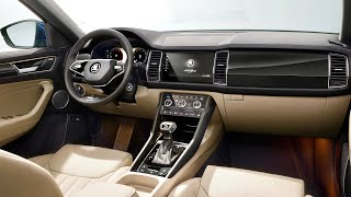 New Skoda KODIAQ Laurin amp Klement 2022  luxurious INTERIOR details Facelift [upl. by Lebazej307]