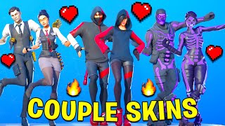 Legendary Couple Skins With Best Dances amp Emotes in Fortnite [upl. by Nevins]