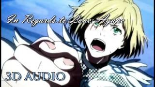 【3D AUDIO】In Regards to Love Agape Yuri On ICE [upl. by Nevad292]