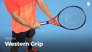 Western Forehand Grip  Tennis [upl. by Themis]